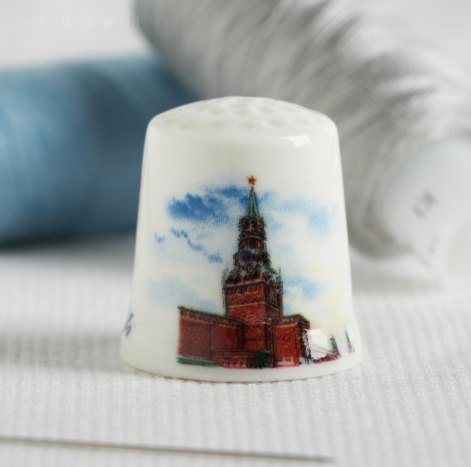 Напёрсток сувенирный «Москва», керамика