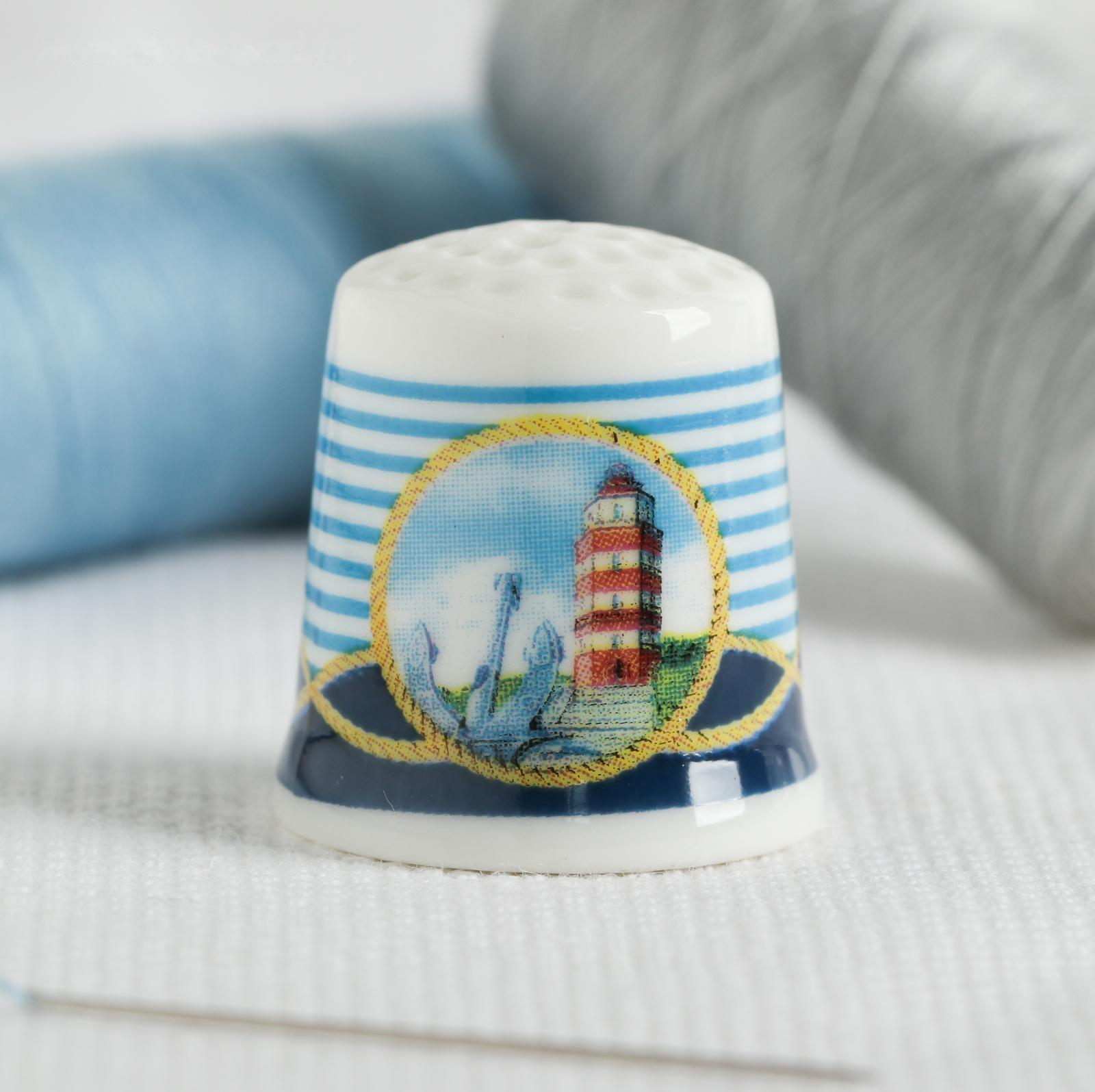 Напёрсток сувенирный «Мурманск», керамика