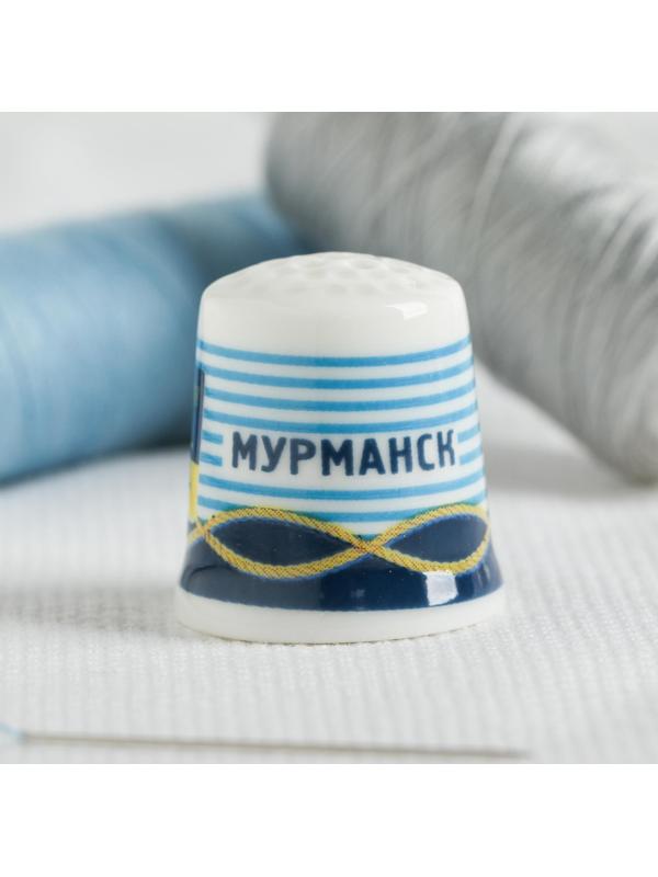 Напёрсток сувенирный «Мурманск», керамика