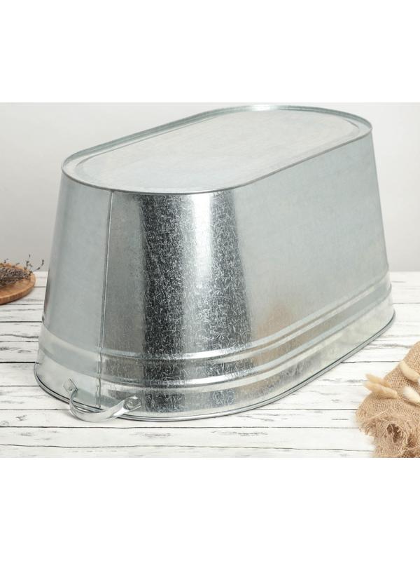 Ванна оцинкованая хозяйственная, 80 л, ГОСТ