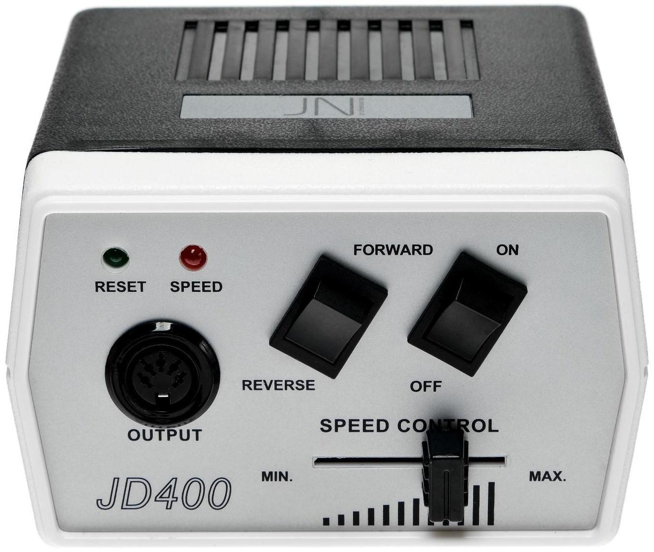 Аппарат для маникюра и педикюра JessNail JD400 PRO, 30 000 об/мин, 35 Вт, бело-чёрный