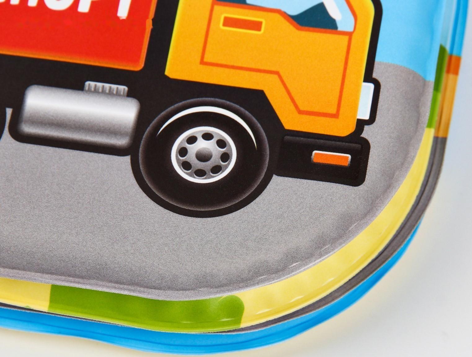 Книжка для игры в ванне «Учим транспорт»