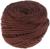 Шнур для вязания с сердечником 100% полиэфир, ширина 5 мм 100м/550гр (146 коричневый)