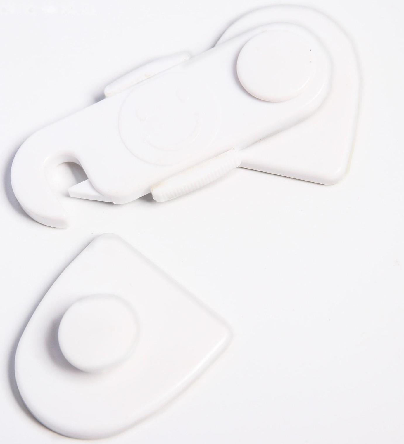 Блокиратор для дверей шкафов, цвет белый