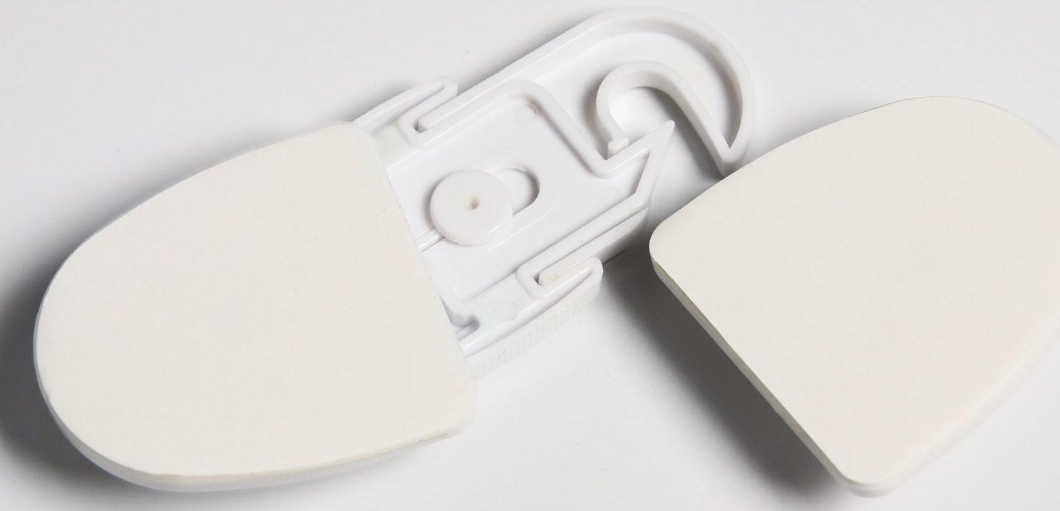 Блокиратор для дверей шкафов, цвет белый