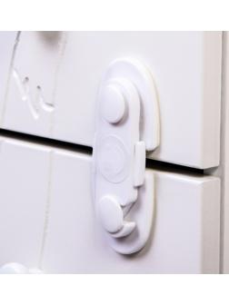 Блокиратор для дверей шкафов, цвет белый