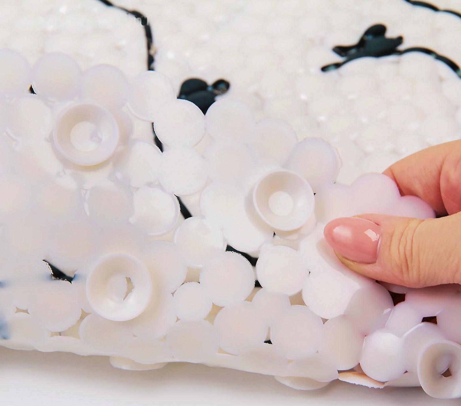 SPA-коврик для ванны на присосках Доляна «Кошечки», 39×65 см