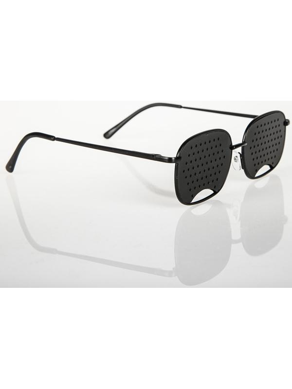 Перфорационные очки-тренажеры универсальные, черный