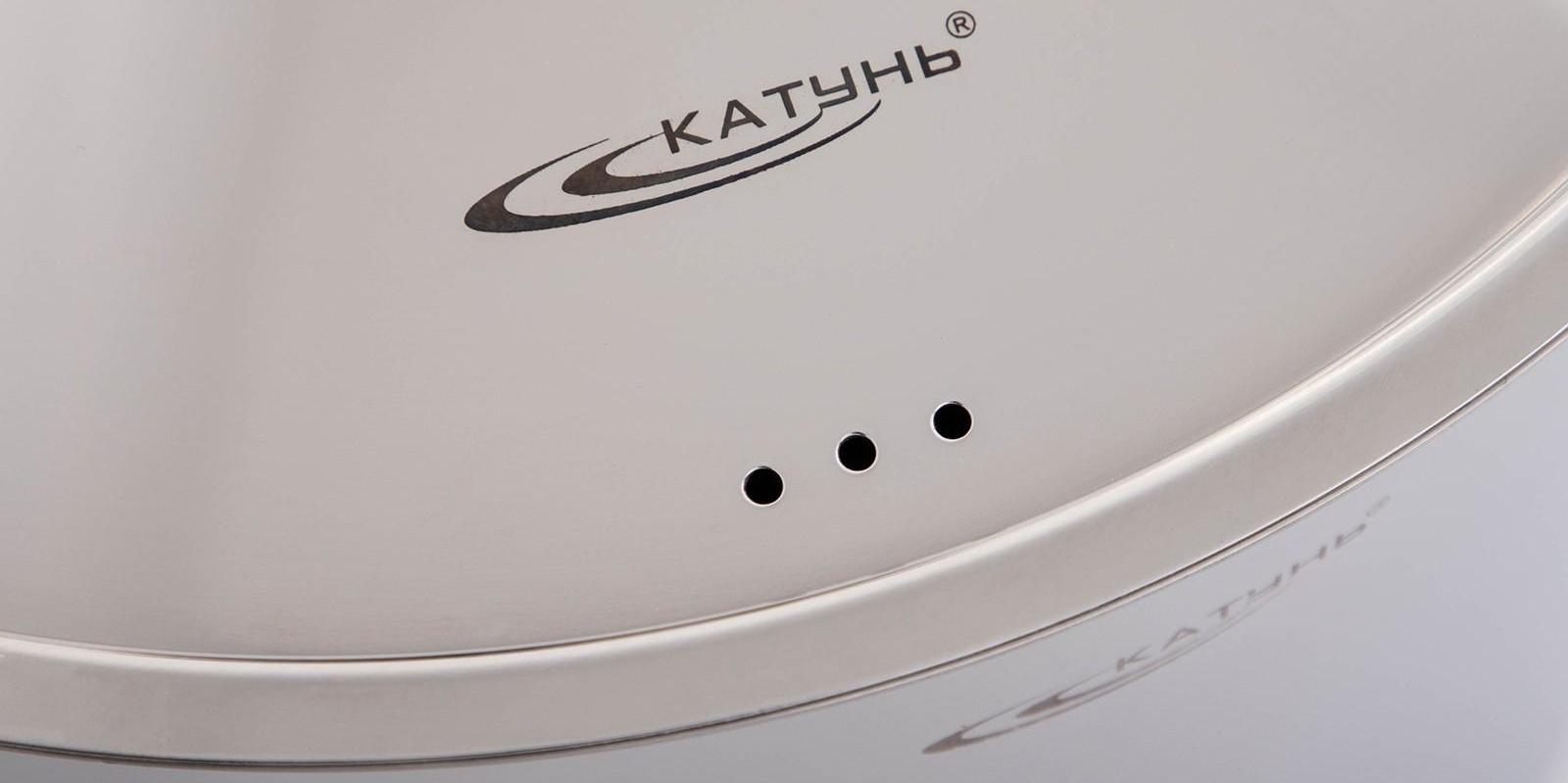 Кастрюля «Титан», 14,5 л, d=28 см, h=24 см, капсульное дно, металлическая крышка