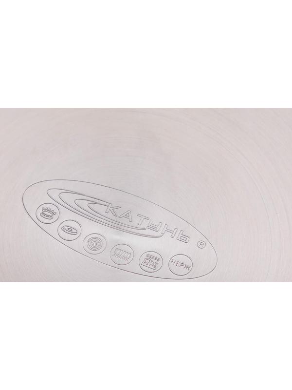 Кастрюля «Титан», 14,5 л, d=28 см, h=24 см, капсульное дно, металлическая крышка