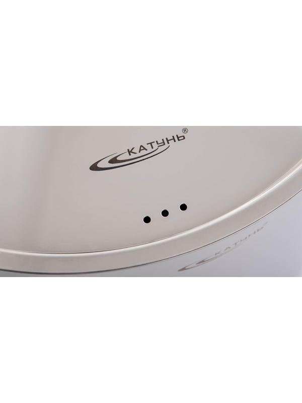 Кастрюля «Титан», 14,5 л, d=28 см, h=24 см, капсульное дно, металлическая крышка
