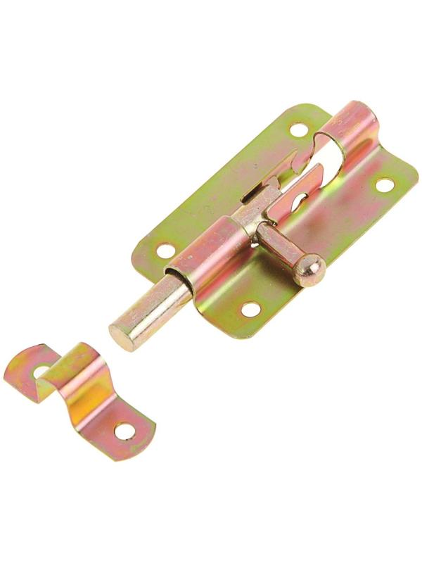 Задвижка дверная ЗД 005, 75 мм, оцинкованная