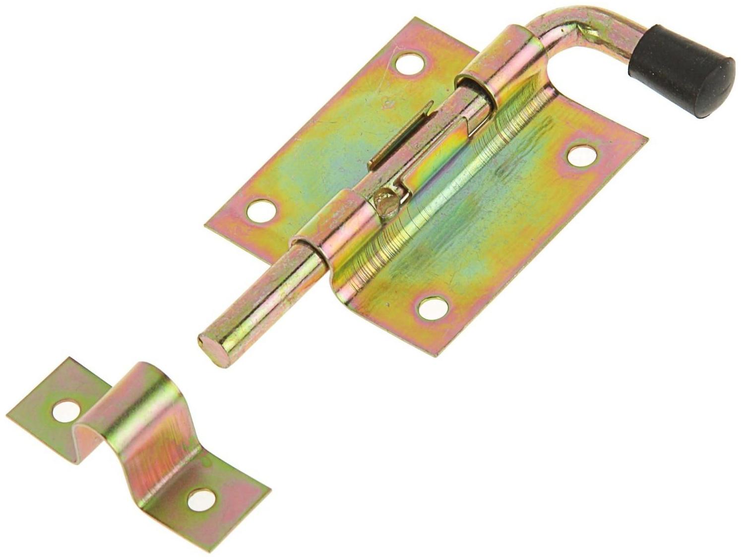 Задвижка дверная ЗД 009, 95 мм, оцинкованная