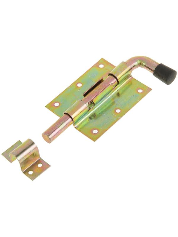 Задвижка дверная , 90 мм по основанию, оцинкованная