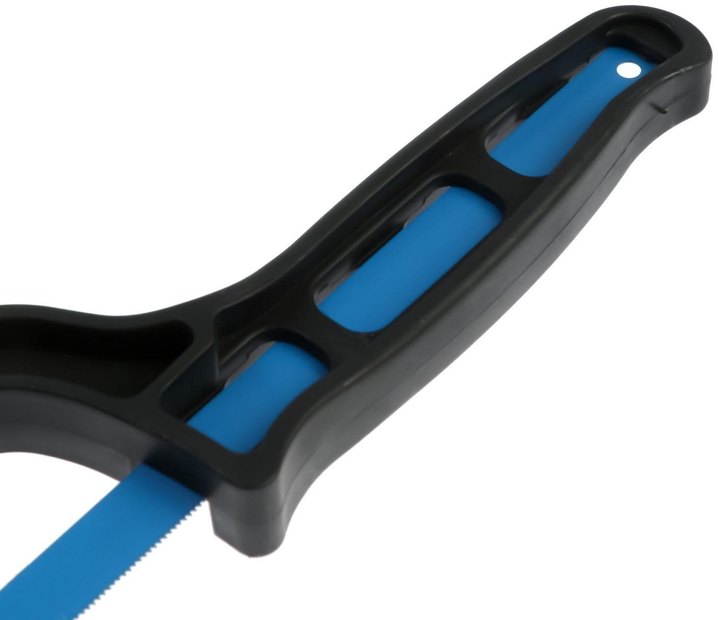 Ножовка-ручка по металлу ЛОМ, усиленная, 300 мм