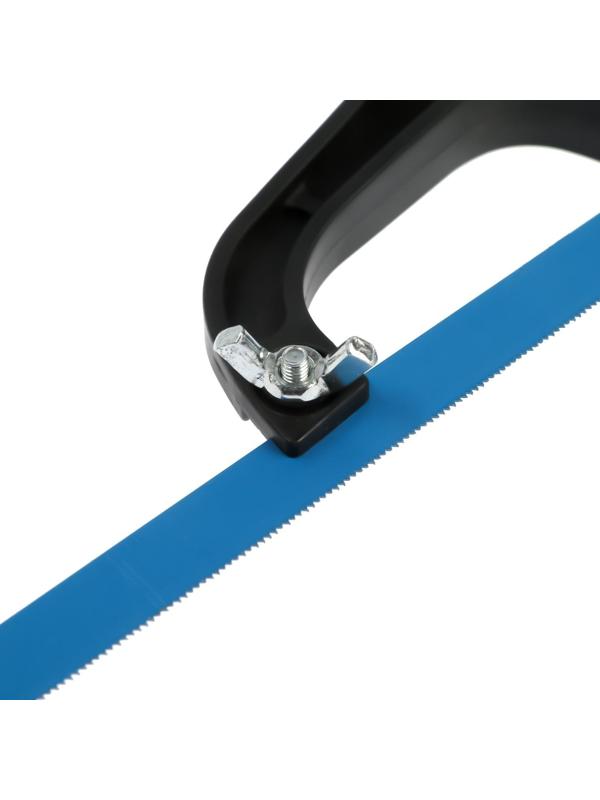 Ножовка-ручка по металлу ЛОМ, усиленная, 300 мм