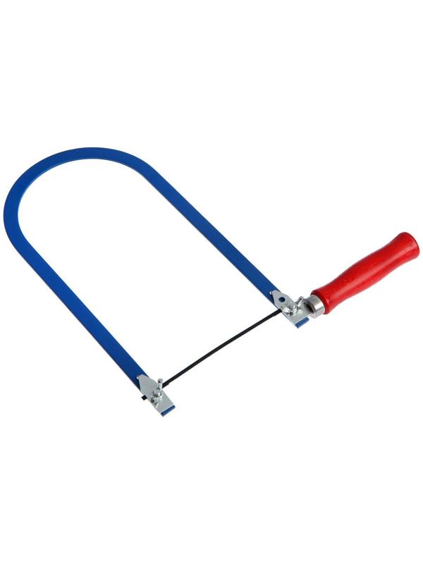 Лобзик по дереву ТУНДРА, деревянная рукоятка, 250 мм