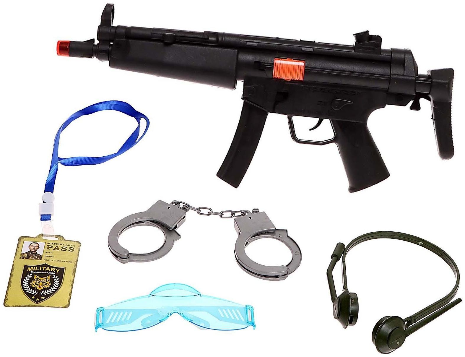 Набор полицейского «М16», 5 предметов