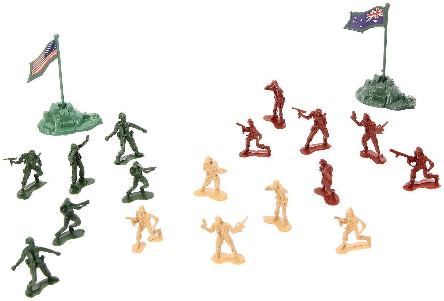 Набор солдатиков «Мировое сражение», с аксессуарами