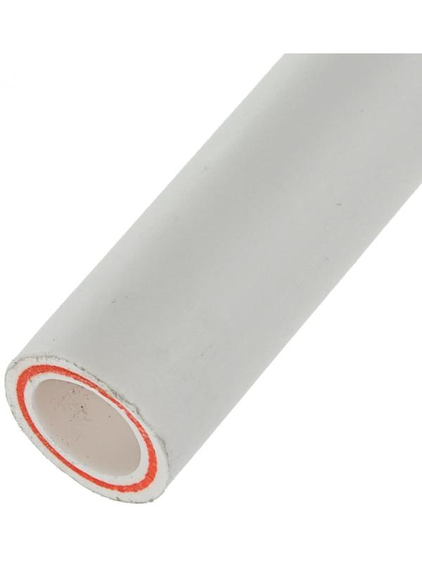 Труба полипропиленовая VALFEX, армированная стекловолокном, d=20 x 3.4 мм, SDR 6, PN25, 2 м