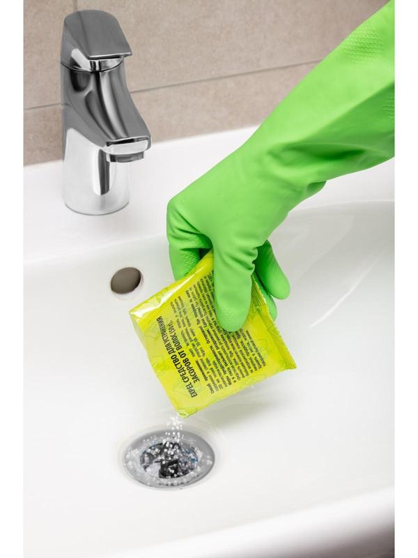 Средство для устранения засоров от волос Expel, 2 саше по 50 г