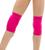 Наколенник для гимнастики и танцев с уплотнителем, размер S, 7-10 лет, цвет фуксия