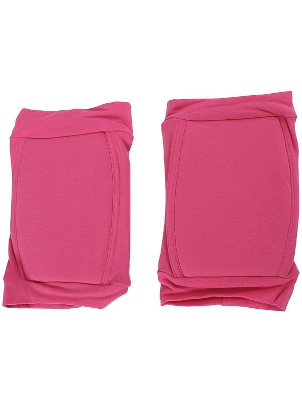 Наколенник для гимнастики и танцев с уплотнителем, размер S, 7-10 лет, цвет фуксия