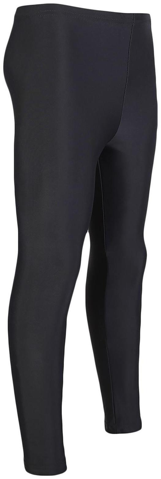 Лосины, лайкра, размер 30, цвет чёрный