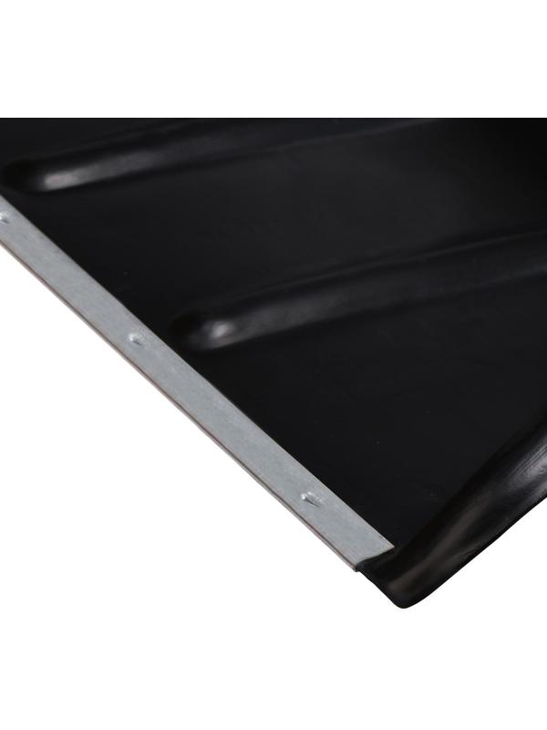 Движок пластиковый, размер ковша 60 × 47 см, металлическая планка, ручка цвет МИКС