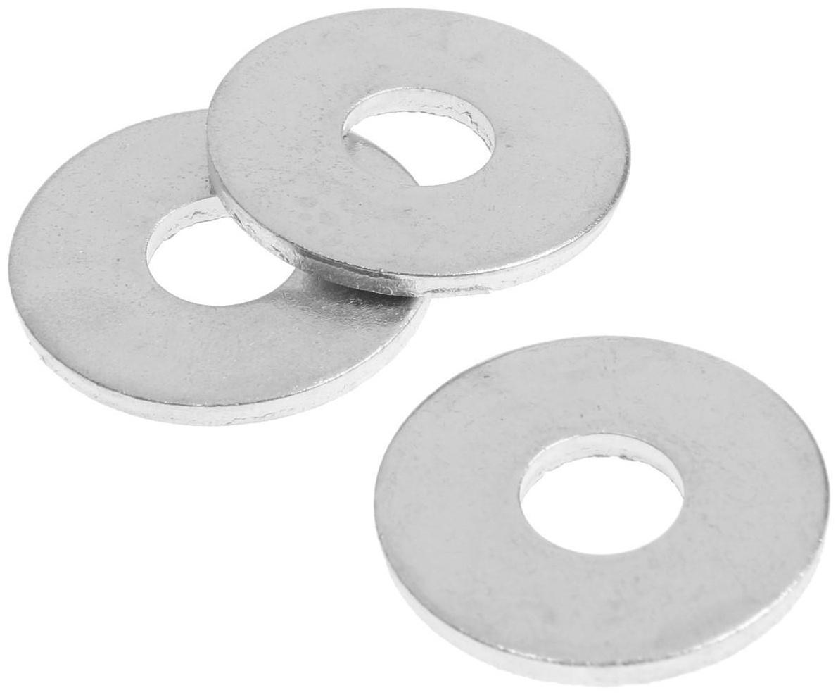 Шайба увеличенная ТУНДРА krep, DIN9021, М12, оцинкованная, 5 кг (249 шт.)