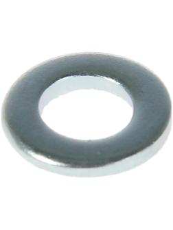 Шайба плоская ТУНДРА krep, DIN125, М6, цинк, 5 кг (5813 шт.)