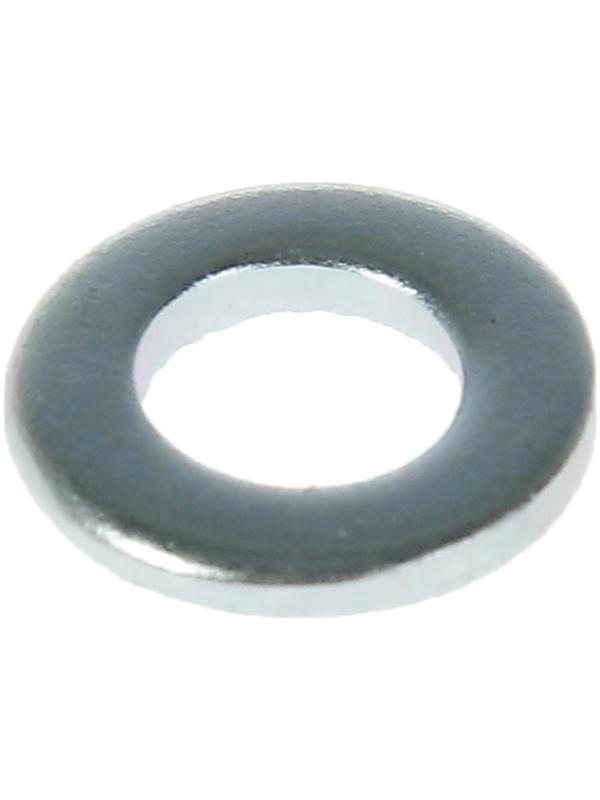 Шайба плоская ТУНДРА krep, DIN125, М6, цинк, 5 кг (5813 шт.)