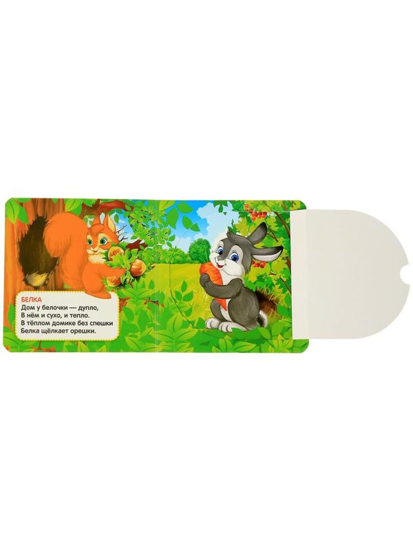 Книжка с окошками «Кто, где живёт», 127 х 127 мм. Степанов В. А.