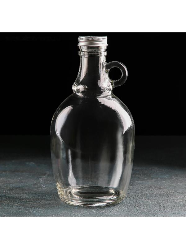 Бутыль стеклянная для вина и масла «Джентльмен», 1,2 л, 11,5×11,5×22,5 см