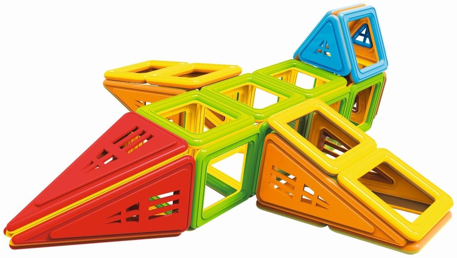 Конструктор магнитный «Замок», 204 детали