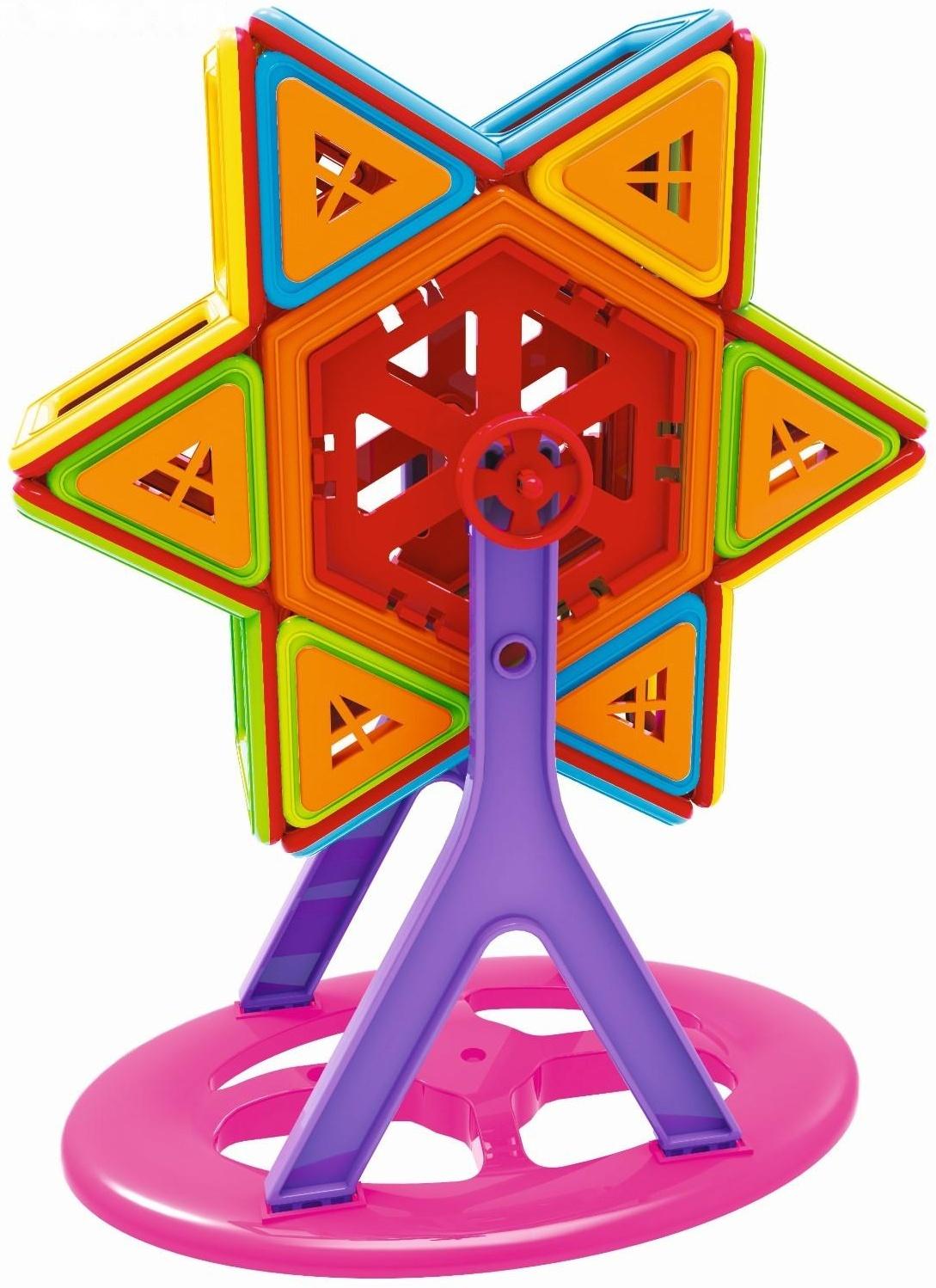 Конструктор магнитный «Замок», 204 детали