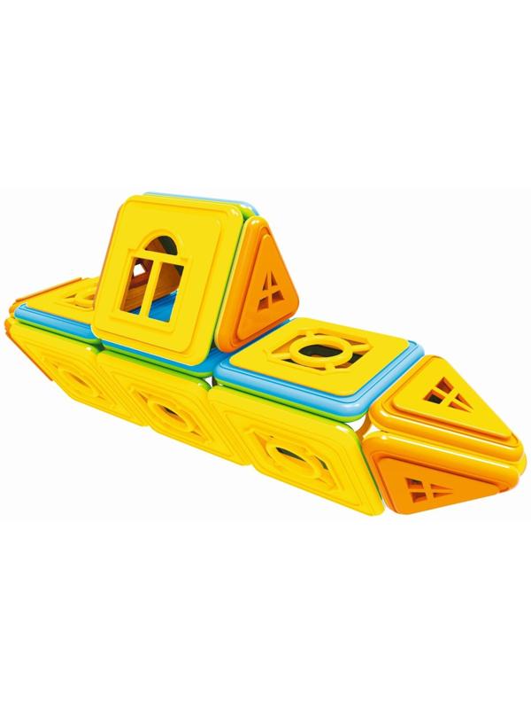 Конструктор магнитный «Замок», 204 детали