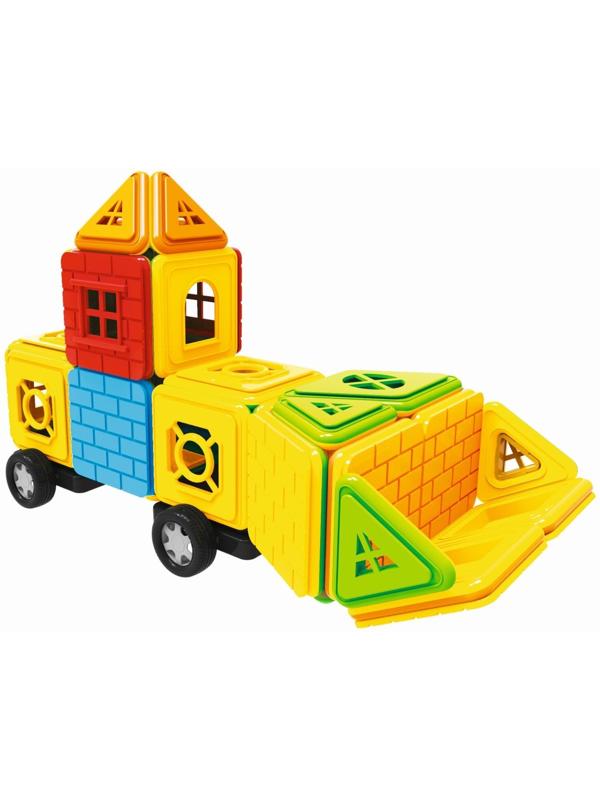 Конструктор магнитный «Замок», 204 детали