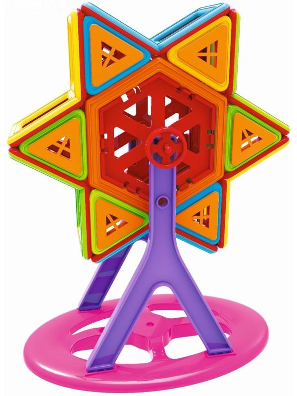 Конструктор магнитный «Замок», 204 детали