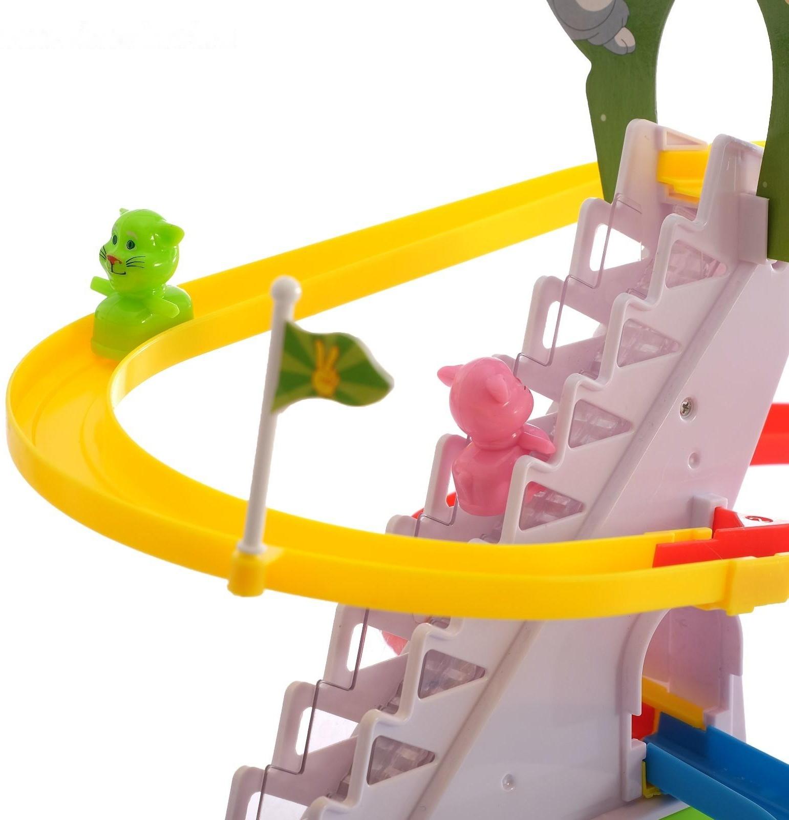 Развивающая игрушка «Котята на лесенке»