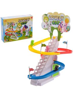 Развивающая игрушка «Котята на лесенке»