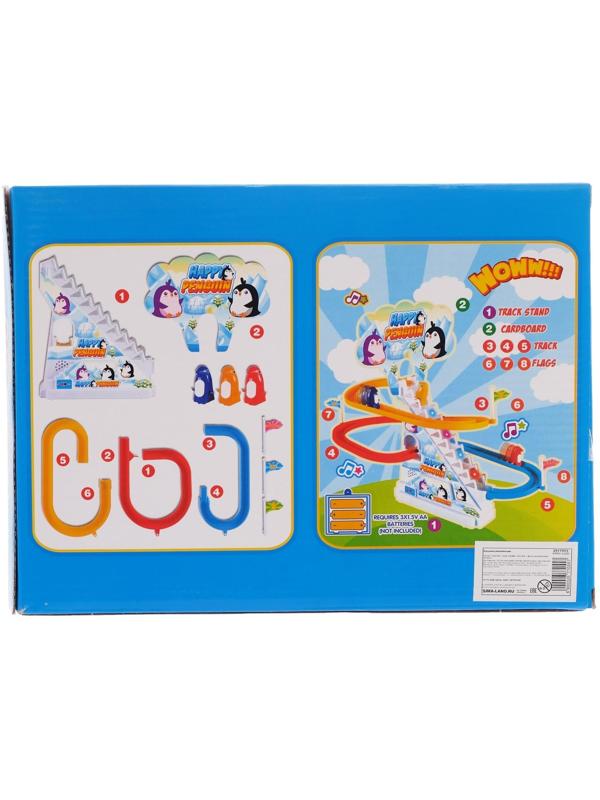 Развивающая игрушка «Пингвинчики на лесенке»