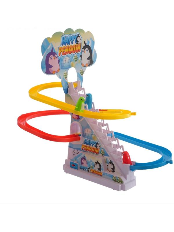 Развивающая игрушка «Пингвинчики на лесенке»