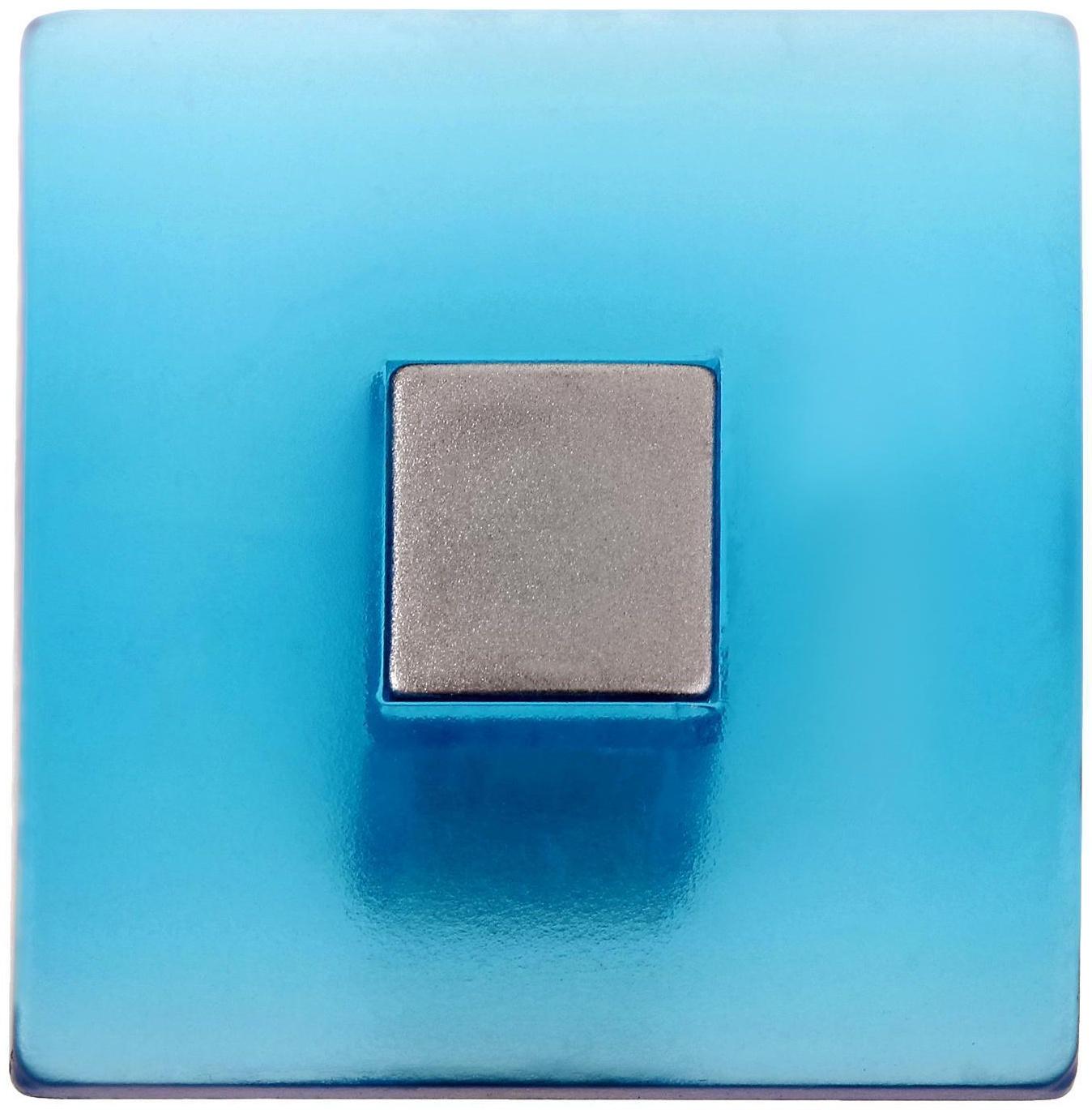 Ручка кнопка PLASTIC 003, пластиковая, синяя