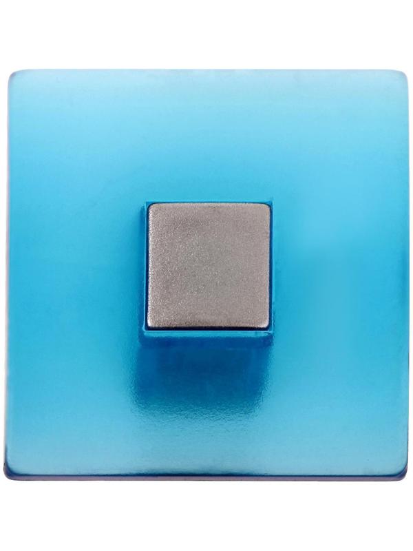 Ручка кнопка PLASTIC 003, пластиковая, синяя