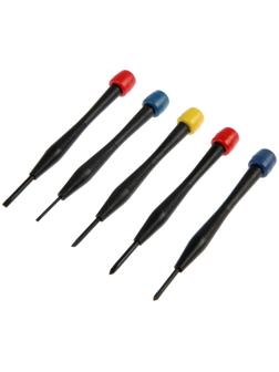 Набор отверток для точных работ ТУНДРА, 5 шт.