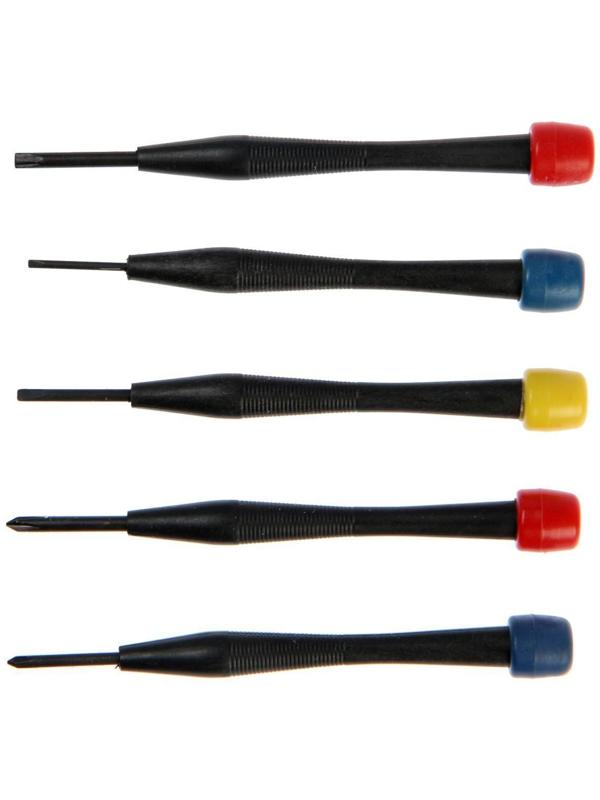 Набор отверток для точных работ ТУНДРА, 5 шт.