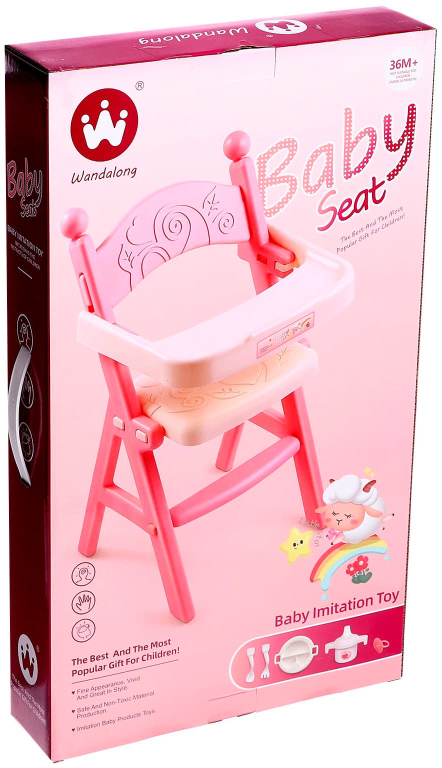 Стульчик для кормления «Малыш», с аксессуарами