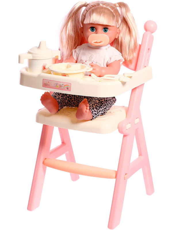 Стульчик для кормления «Малыш», с аксессуарами