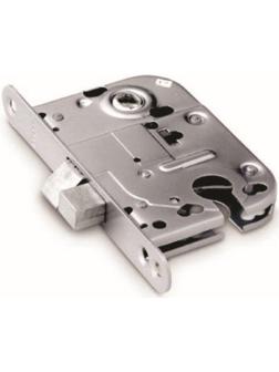 Замок врезной Apecs 6000-CR, б/о, под ц/м, б/ручки, цвет хром